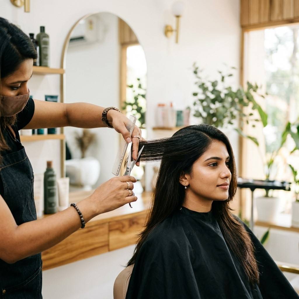 About Glamour Beauty Hub Hair Styling Service in Wayanad